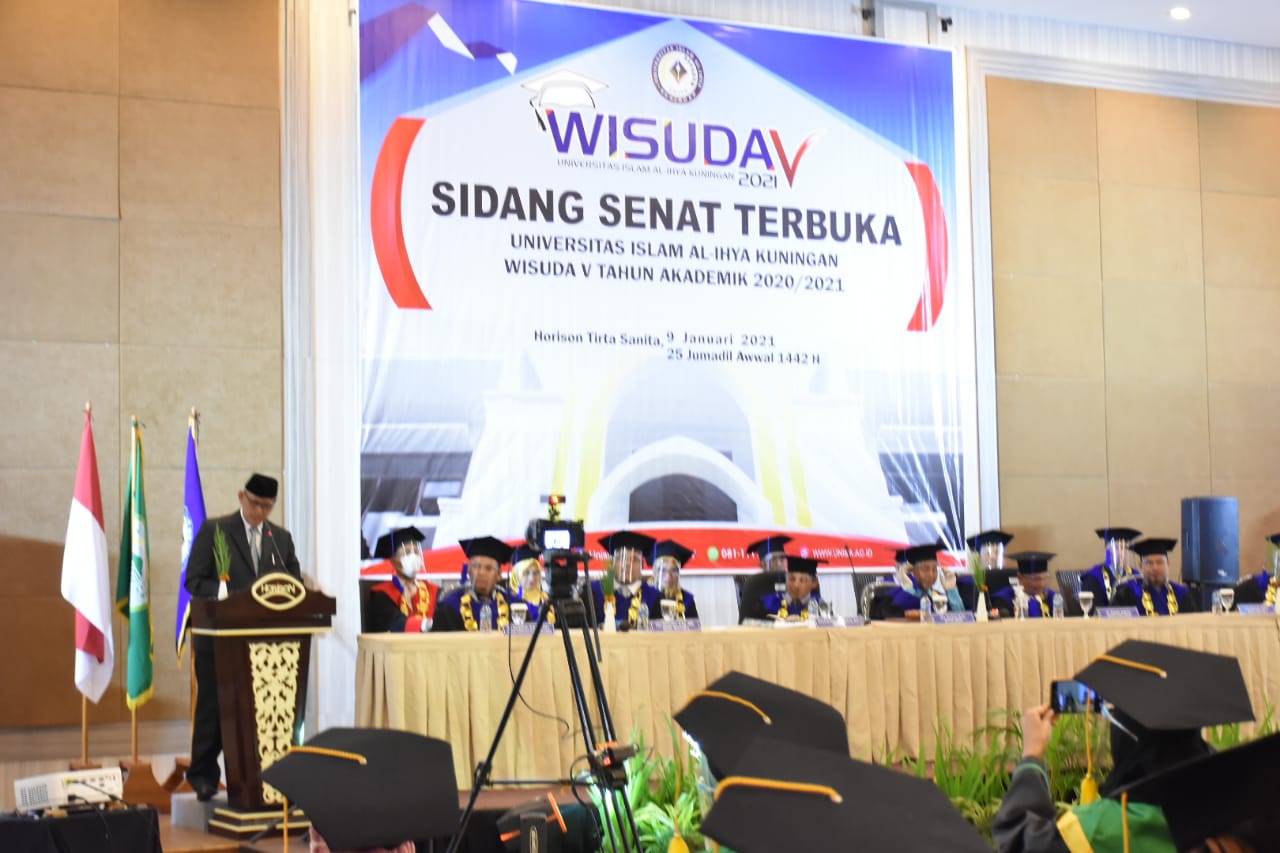 Bupati Hadiri Wisuda Ke-V Universitas Islam Al-Ihya Kuningan