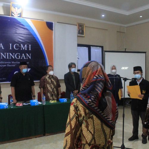 Bupati Hadiri Pelantikan ICMI Kabupaten Kuningan Masa Bakti 2020-2025