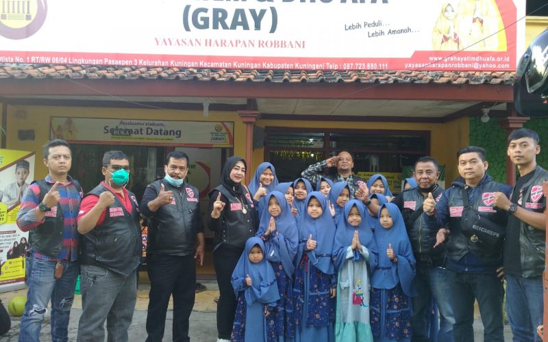 Berbagi Kebahagian di Bulan Ramadhan, BFM Distrik Kuningan Gelar Bhakti Sosial