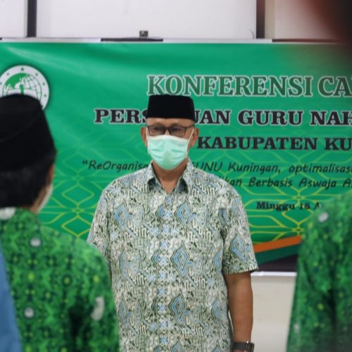 Bupati Acep Buka Konfercab Ke-2 Persatuan Guru Nahdlatul Ulama Kab. Kuningan