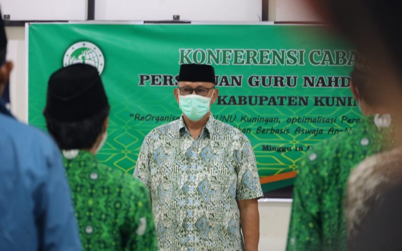 Bupati Acep Buka Konfercab Ke-2 Persatuan Guru Nahdlatul Ulama Kab. Kuningan