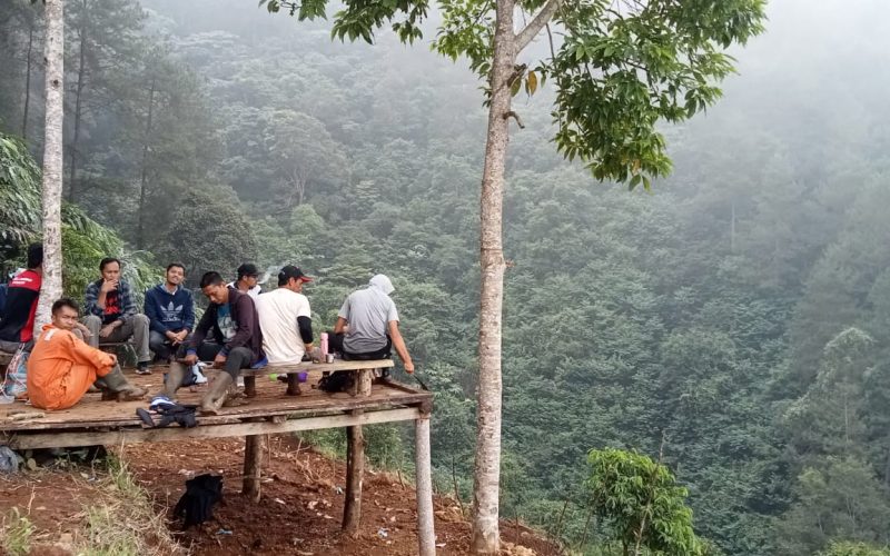 Bumdes Cempaka Desa Puncak Cigugur Bangun Lokasi Wisata Sarewu