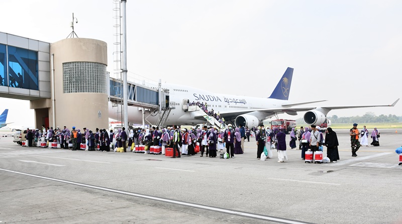 Fase Pemulangan, 81 Ribu Lebih Jemaah Haji Tiba di Tanah Air